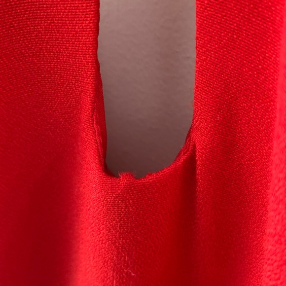 Vintage Lori Ann Montreal Red Cocktail Dress - Picture 10 of 13